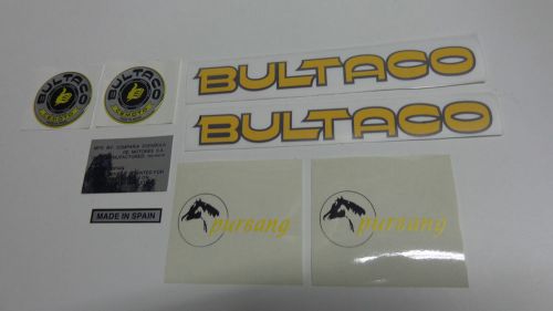 BULTACO PURSANG VINYL STICKERS (BOX20)