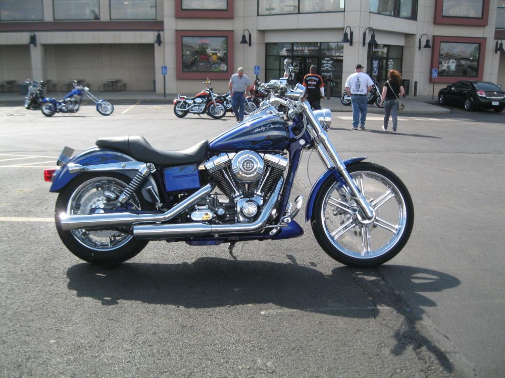 2008 harley-davidson cvo super glide fxdse  cruiser 