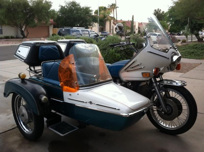 1975 Goldwing GL1000 with Jupiter Sidecar