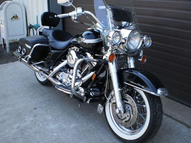 2003 Harley Davidson Anniversary Road King Classic $14,500, Black/Chrome