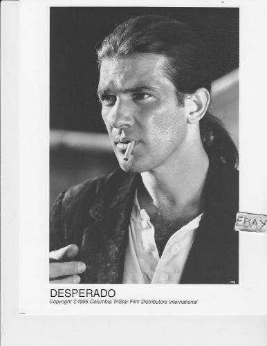 Antonio Banderas w/cig Desperado VINTAGE Photo
