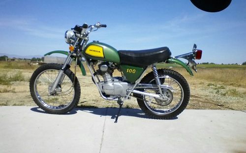 1972 Honda SL100 Motosport K2