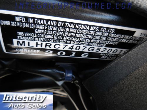 2016 Honda CBR, US $11000, image 23