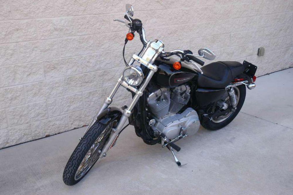2009 harley-davidson xl 883c sportster 883 custom  cruiser 