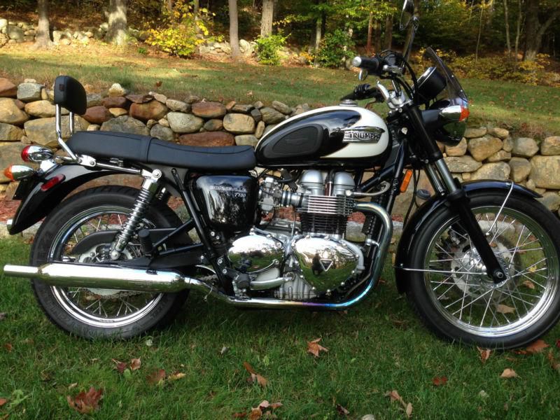 2008 triumph bonneville t100 - very nice bike---