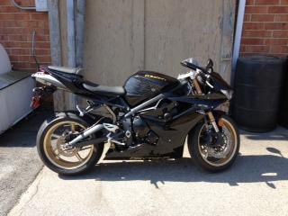 2012 Triumph Daytona 675 Sportbike 