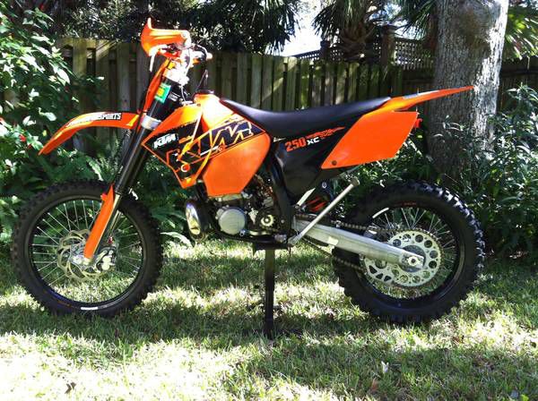 07 KTM XC 250 (Bought New in 2011)