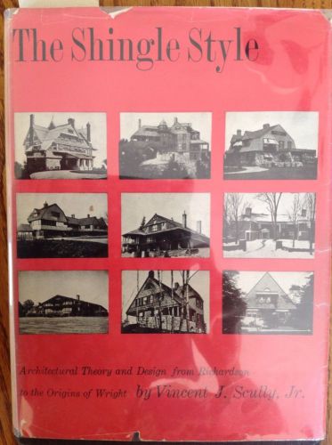 The Shingle Style 1955 hardcover Vincent J. Scully, Jr.