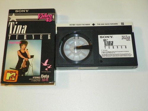 Tina turner-video 45  beta -nice!