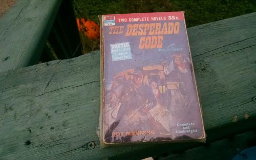 Paperback ace lot a double the desperado code double cross brand roy manning