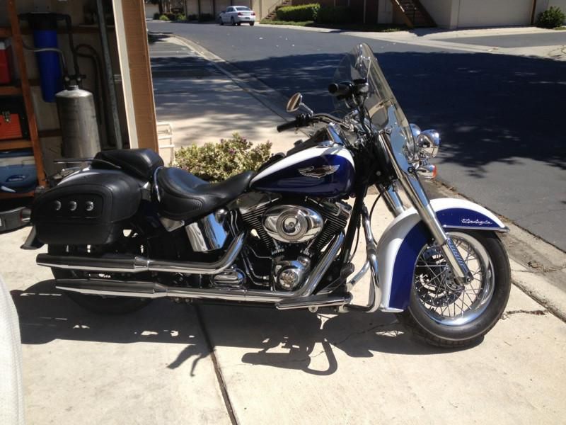2007 harley-davidson softail deluxe cruiser 