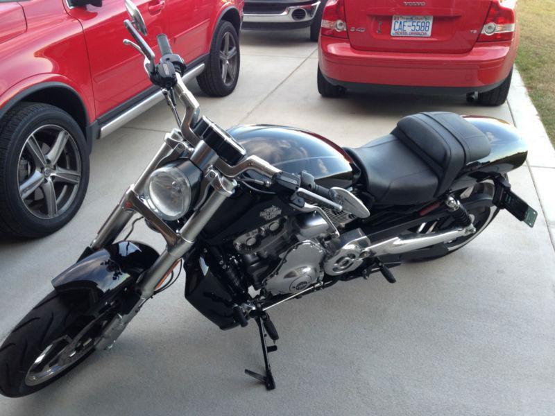 2012 Harley Davidson Vrod Muscle Vivid black