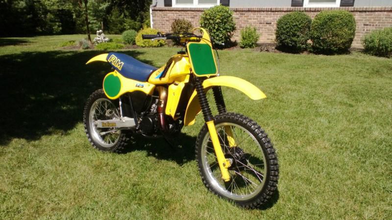 1983  suzuki  rm 125