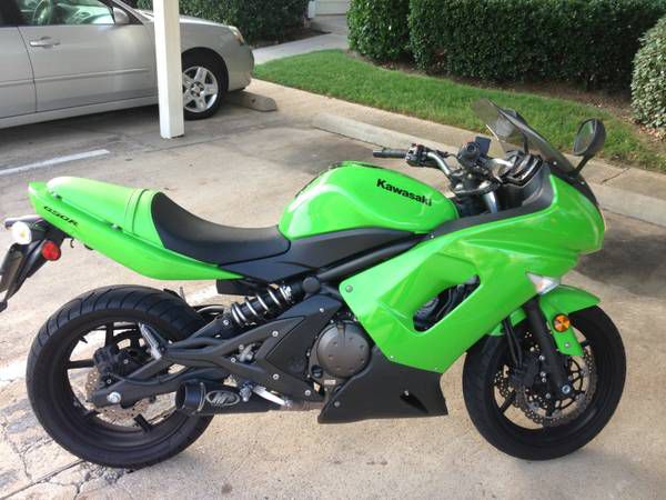 2008 650 ninja kawasaki 7019 miles only