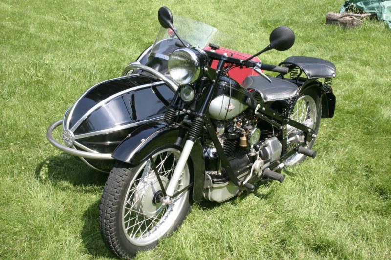 Other 1952 Nimbus 746cc Four With Bender Sidecar