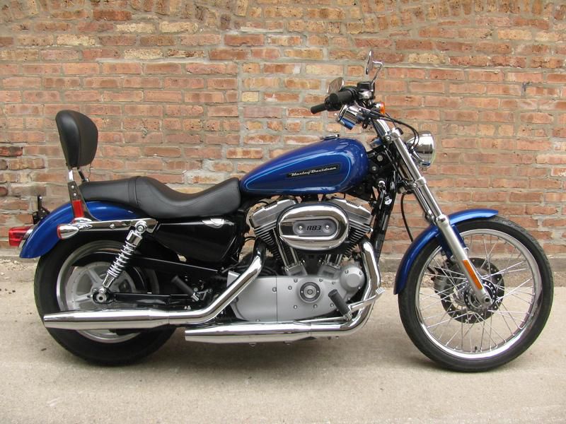 2009 harley-davidson xl883c - sportster 883 custom  cruiser 