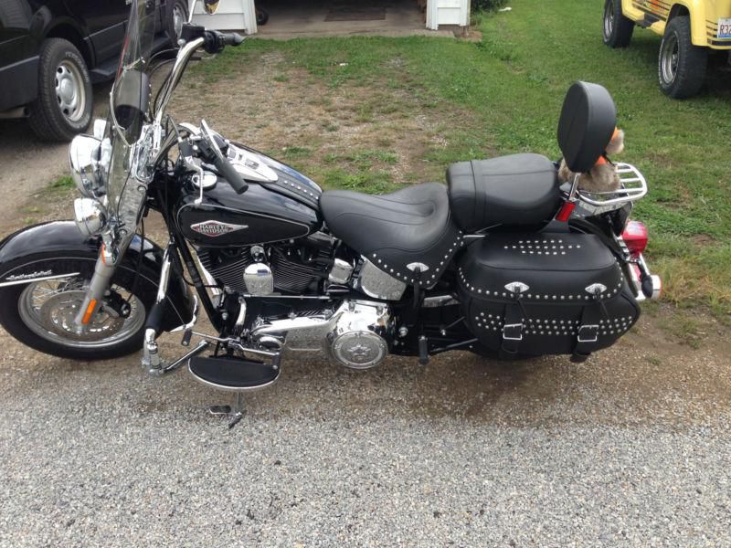 2012 harley davidson heritage softail black
