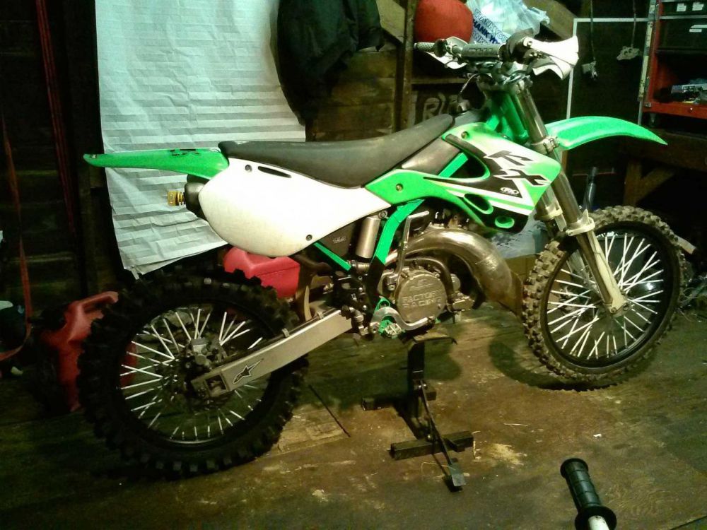 2001 kawasaki kx 250 dirt bike 