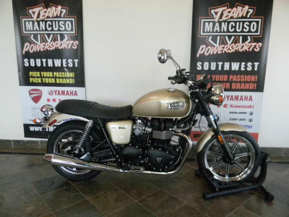 2013 Triumph Bonneville - Aurum Gold Standard 