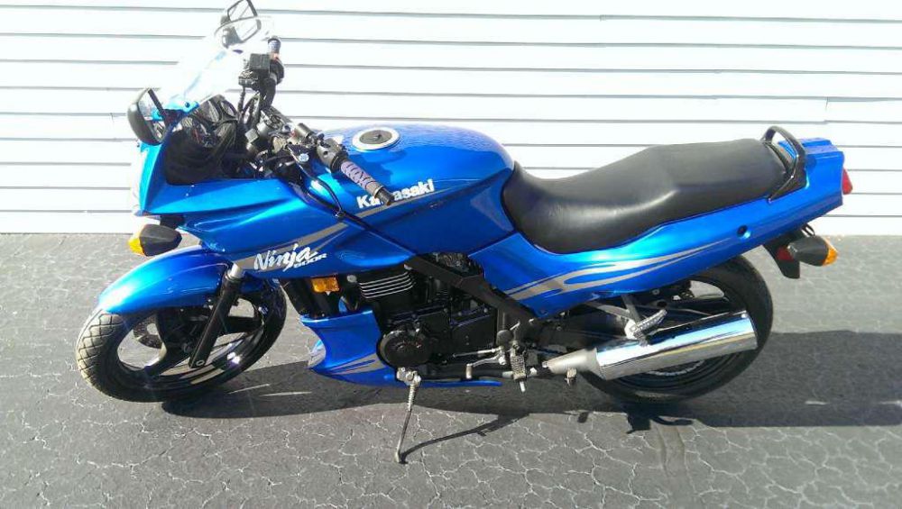 2009 kawasaki ninja 500r  sportbike 