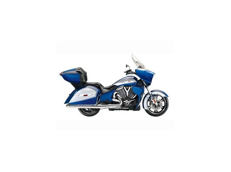 2014 Victory Cross Country Tour - Boardwalk Blue / Silver 