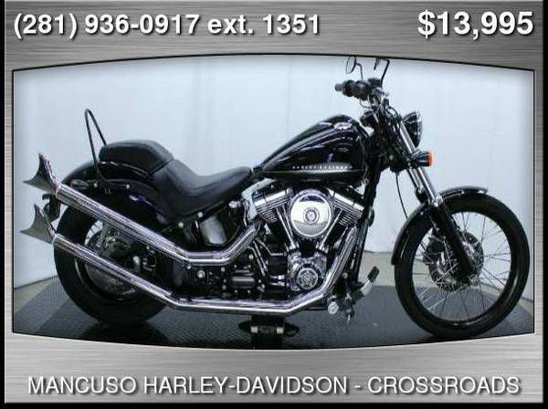 2011 Harley-Davidson FXS Softail Blackline Vivid Black