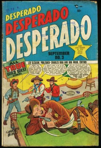 Desperado #3-very violent pre-code western g/vg