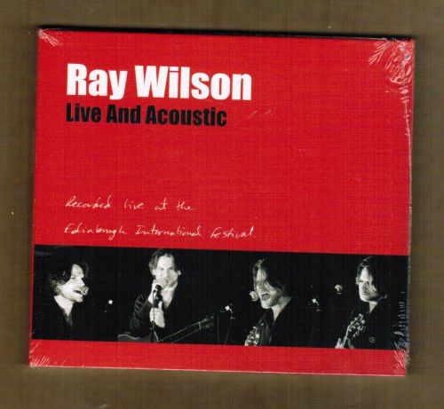 Ray wilson live and acoustic cd melodic rock / aor genesis / stiltskin new 2002