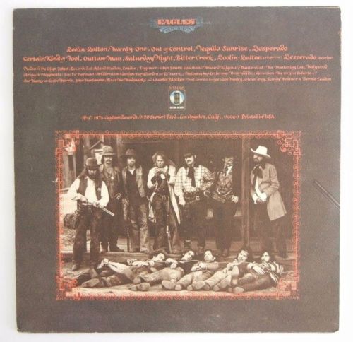 EAGLES DESPERADO 1973 ASYLUM RECORDS LP 12" VINYL ALBUM SD5068 DOOLIN DALTON, US $9.99, image 4