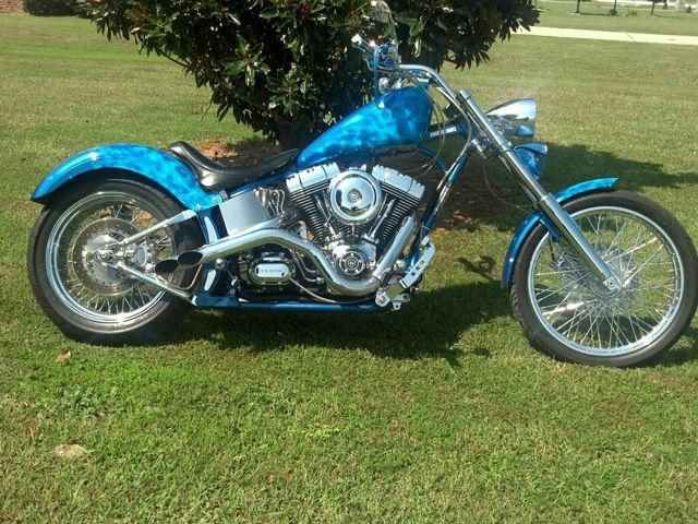Custom chopper 2010 harley davidson 110ci  6 speed trans - bobber