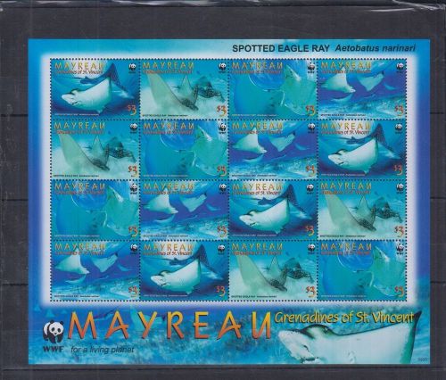 N22. st.vincent -  mnh - nature - fishes - wwf