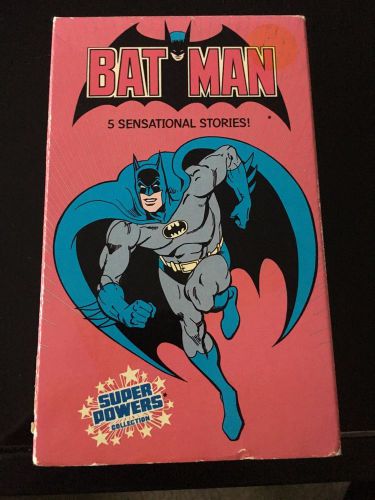 Batman Super Powers Collection 5 Sensational Stories Beta Betamax Video Not VHS