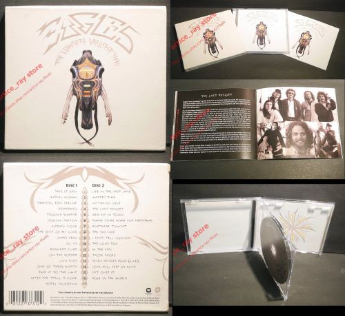 Taiwan 2-CD w/BOX+48-P Booklet EAGLES The Complete Greatest Hits 2003