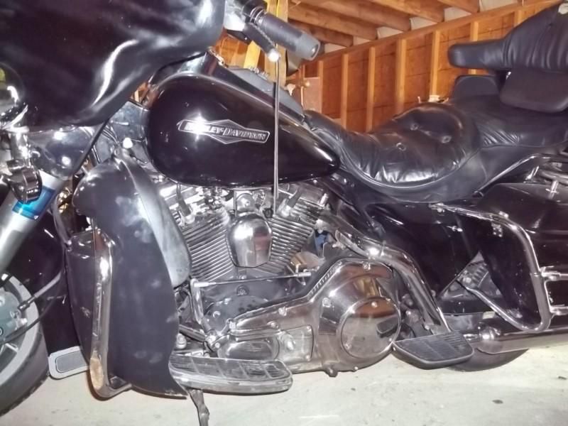 1989 harley ultra glide,basic black, touring package,inspected