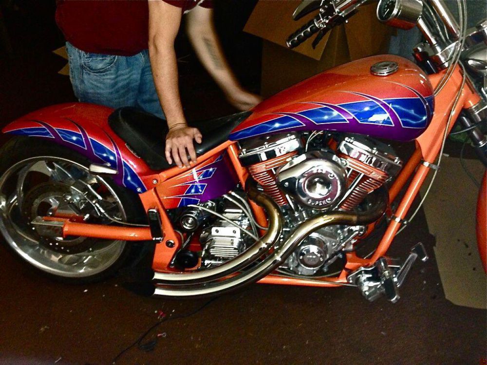 2003 American Ironhorse Slammer Custom 
