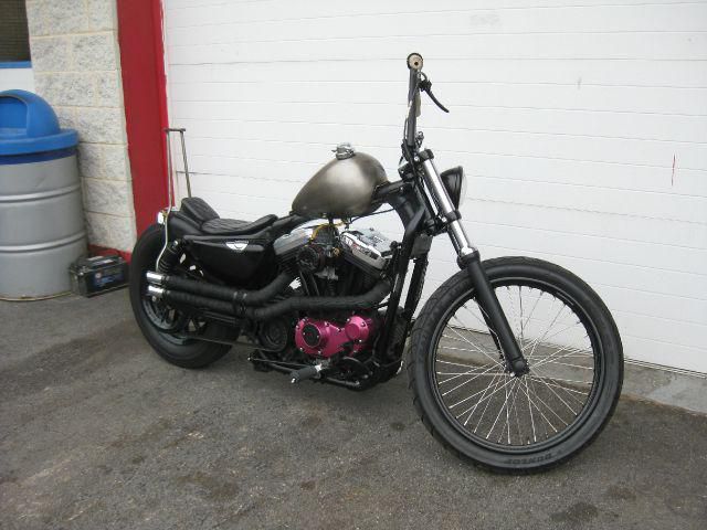 2006 harley davidson sportster 1200 lane splitter bobber brat bike no reserve
