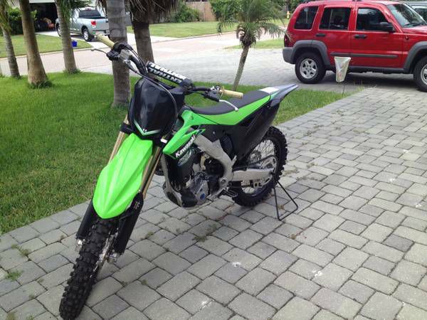 2013 kawasaki kx250f showroom condition stock everything must see !!!