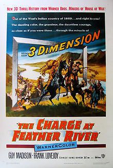 Charge at feather river /// hondo      , 3d s/s  3d  bluray  super rare  limited