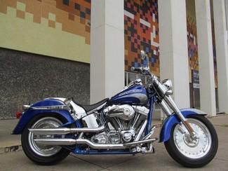 2005 Blue Harley FLSTFSE Fatboy Screamin' Eagle, Super Low Miles and priced 2 go