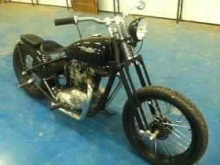 1967 Triumph TR6R 650 Springer Bobber Custom