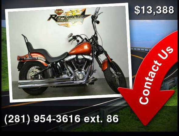 2011 Harley-Davidson Softail Cross Bones Sedona Orange