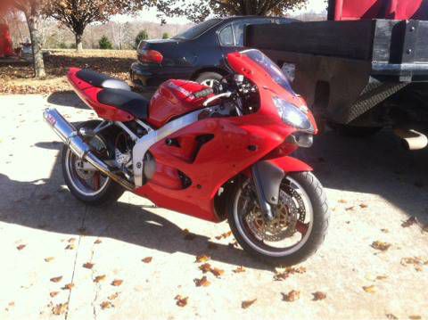 Clean 2002 kawasaki zx6r