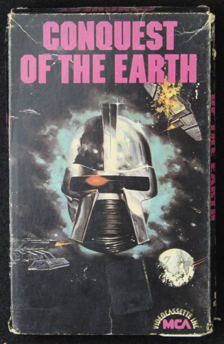 CONQUEST OF THE EARTH BETA BETAMAX VIDEO VIDEOTAPE TAPE MOVIE