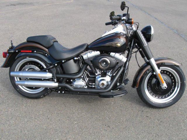 2013 Harley-Davidson FLSTFB - Fat Boy Lo 110th Anniversary Ed Cruiser 
