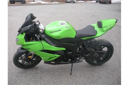 2009 kawasaki ninja zx-6r  sportbike 