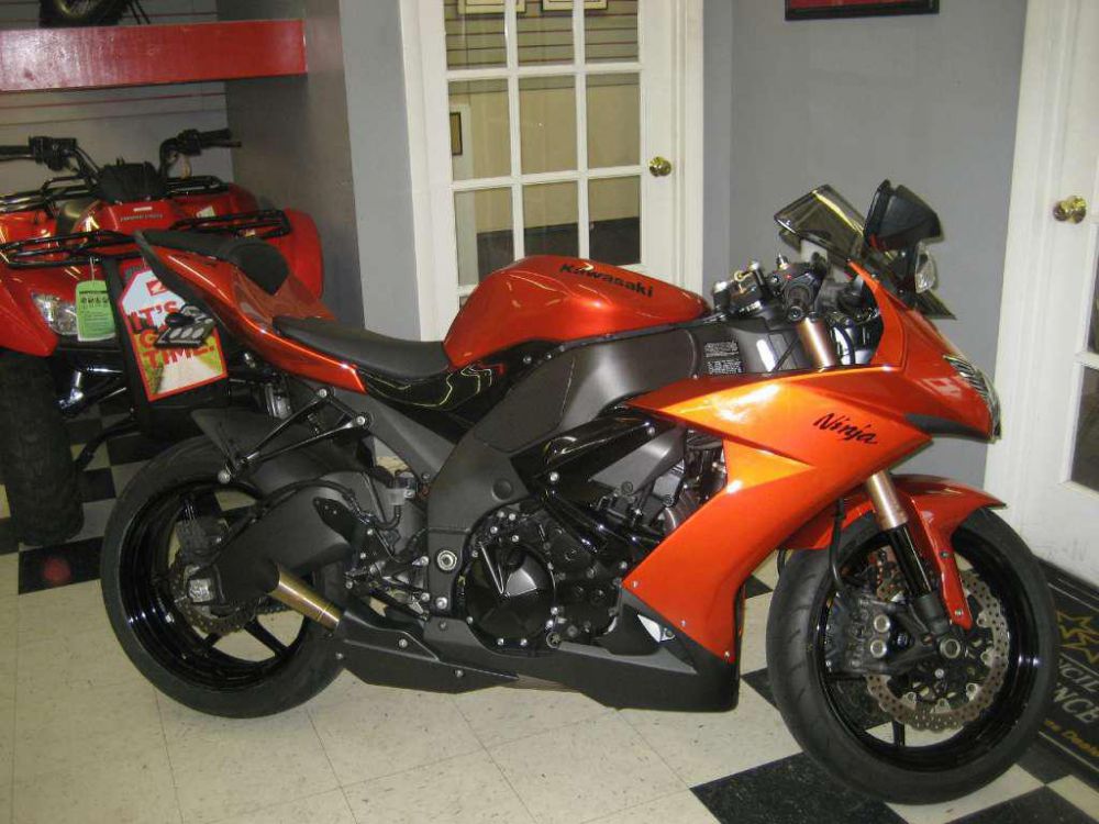 2009 kawasaki ninja zx-10r  sportbike 