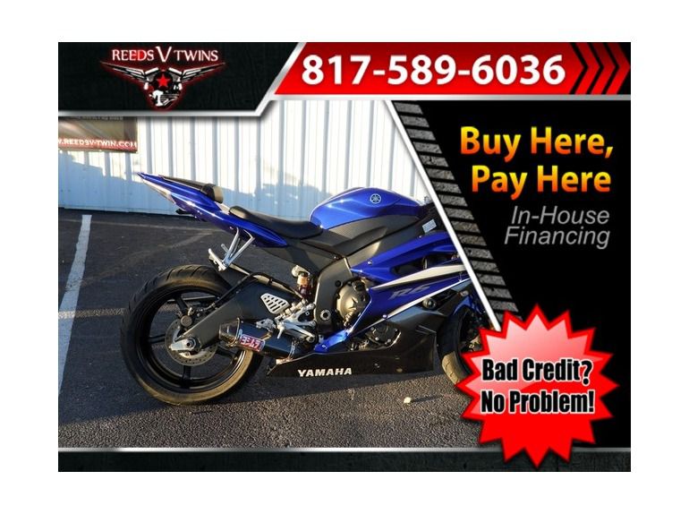 2007 Yamaha YZF-R6 BLUE 