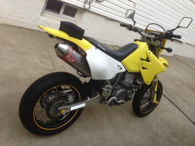 2007 suzuki drz 400sm supermoto 5k miles