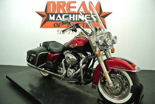 2013 harley-davidson road king classic flhrc 103, abs, security