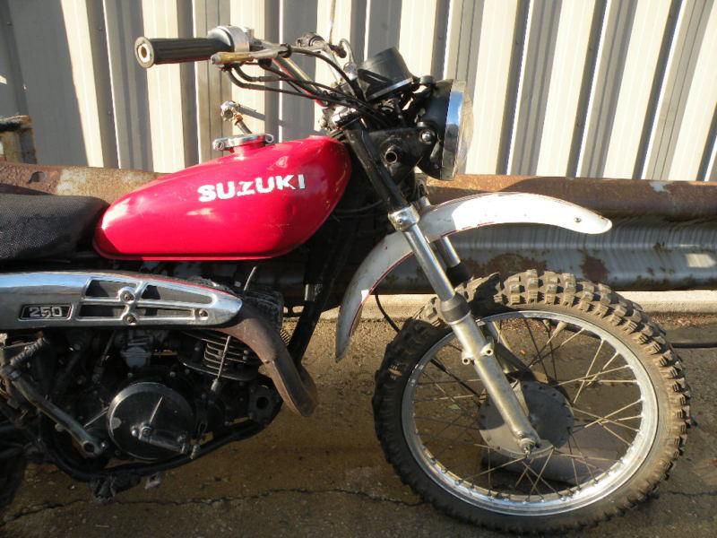 1976 SUZUKI TS25  250 MOTORCYCLE  DIRT BIKE, US $999.99, image 6